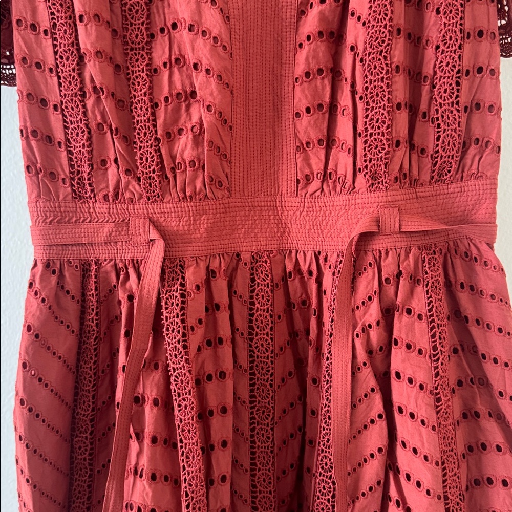 Ulla Johnson Olga Flutter Sleeve Midi Dress, Sizr 6, $499 - Picture 6 of 12